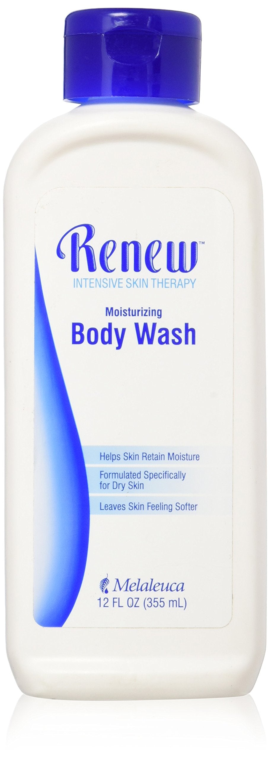 Melaleuca Renew front packaging showing bottle and label with calming benefit