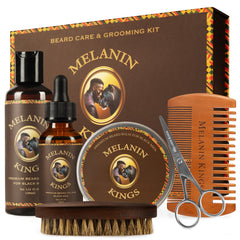 Melanin Kings front packaging showing full kit and gift-ready presentation