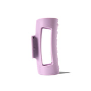 MELLO medium hair clip front packaging showing purple clip and brand benefit of comfort