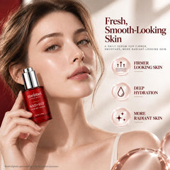 MELMS Meimei dropper dispensing serum texture for quick absorption benefit