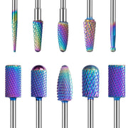 MelodySusie front packaging showing 10 colorful carbide nail bits for quick selection