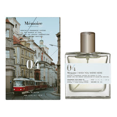 Memoire Archives bottle front view showing sleek design and long-lasting perfume