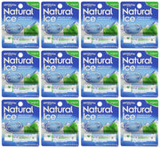 Ever Ready First Aid Mentholatum Natural Ice front packaging shows cooling balm and pack of 12 for convenience