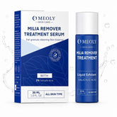 MEOLY front bottle view showing 30 ml serum and clear labeling benefit clear skin