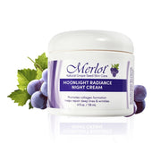 Merlot jar front view showing label and elegant packaging benefits visibility