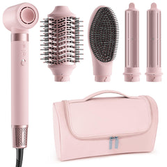 MESCOMB front view of styler showing controls and sleek design benefit quick setup