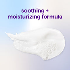 Method ingredients label closeup showing emollients list for improved skin softness benefit