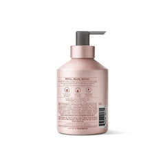 Method close-up of aluminum bottle texture highlighting durable recyclable construction