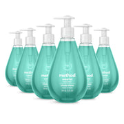 Method bottle front packaging showing Waterfall label and clean design benefit: clear identification