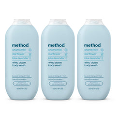 Method Wind Down front packaging showing calming label and size for easy identification and bedside benefit