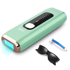 MEUKPE device front view showing ergonomic design and spa-like benefit