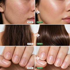 MGVAASURC golden castor oil texture shown on skin for deep hydration benefit