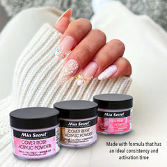Mia Secret in use sculpting bead on nail demonstrating controlled application benefit