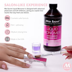 Close-up of Mia Secret phenolic leak-proof cap highlighting secure seal to prevent spills