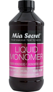 Mia Secret front label showing product name and 8 oz size for clear identification