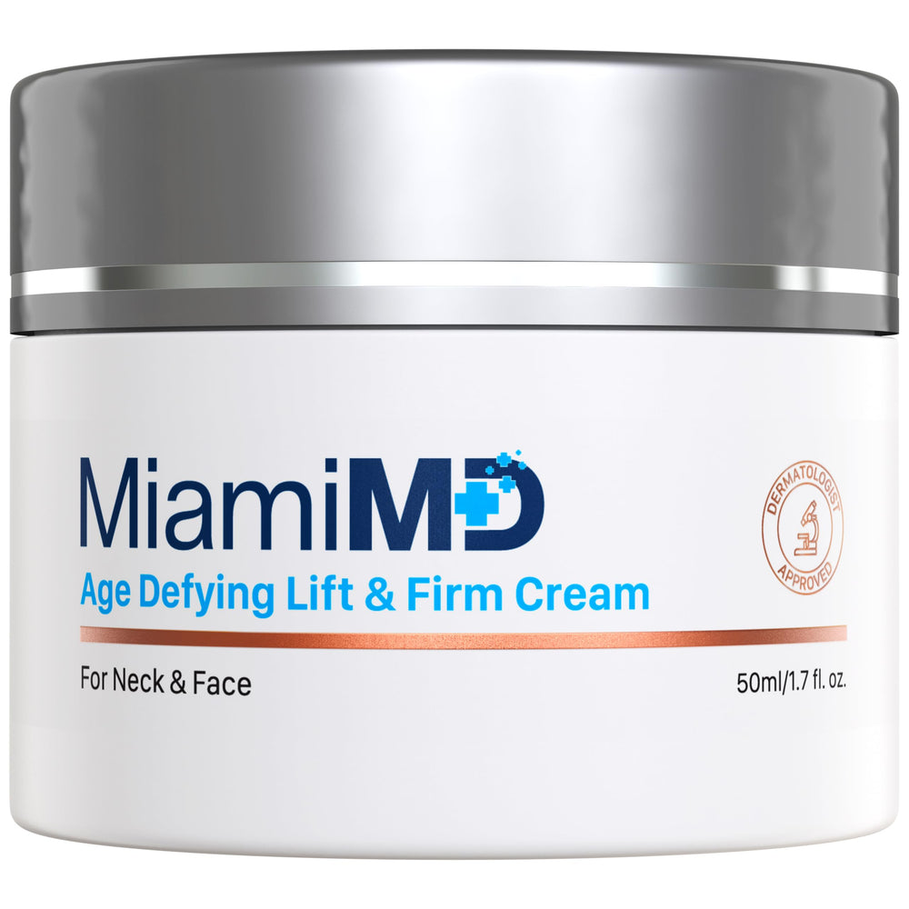 MiamiMD jar front view showing product and clean design for easy recognition