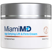 MiamiMD jar front view showing product and clean design for easy recognition