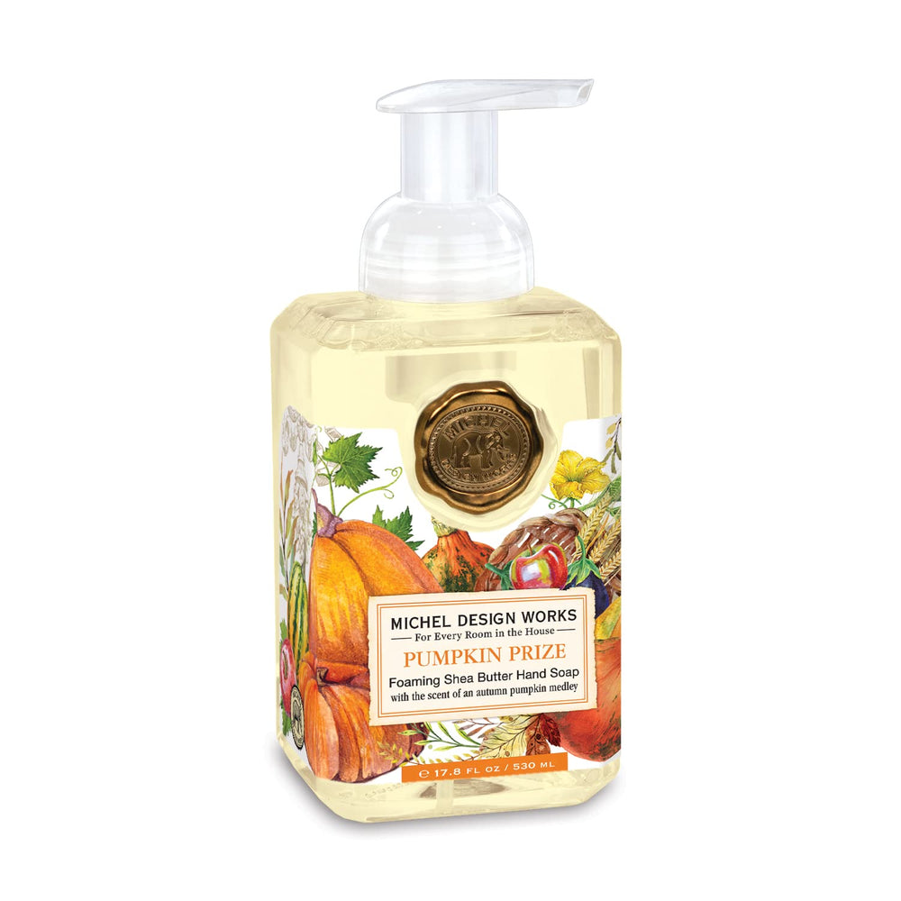 Michel Design Works front packaging showing elegant medallion and decorative label, raises countertop style