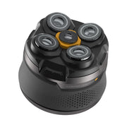 Microtouch front view showing ergonomic grip and power button for easy control