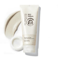 MIDHA front packaging showing cleanser and benefit of texture refining