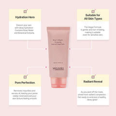 MIGUHARA peeling action photo demonstrating easy one-piece removal benefit
