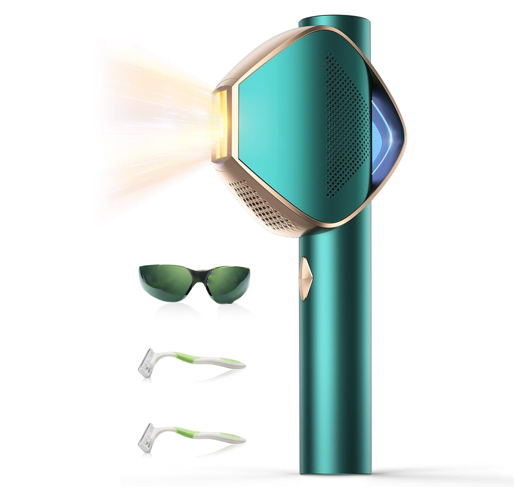 Mihilo front view of device showing ergonomic handle and head for easy use