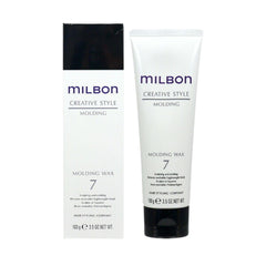 Milbon creamy wax texture close-up demonstrating smooth spreadability benefit