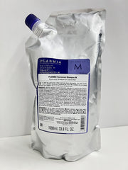 Milbon Plarmia bottle front view showing label and large 33.8 oz size benefit