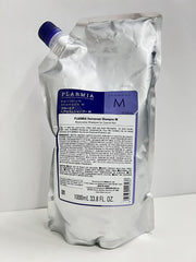 Milbon Plarmia close-up of shampoo texture highlighting creamy moisturizing benefit