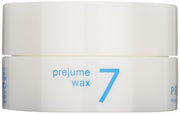 Milbon Prejume Wax 7 Spikes front jar showing label and size for easy identification and professional use