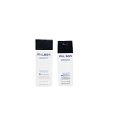 Milbon front bottle showing label and 6.8 oz size, highlighting professional smoothing benefits