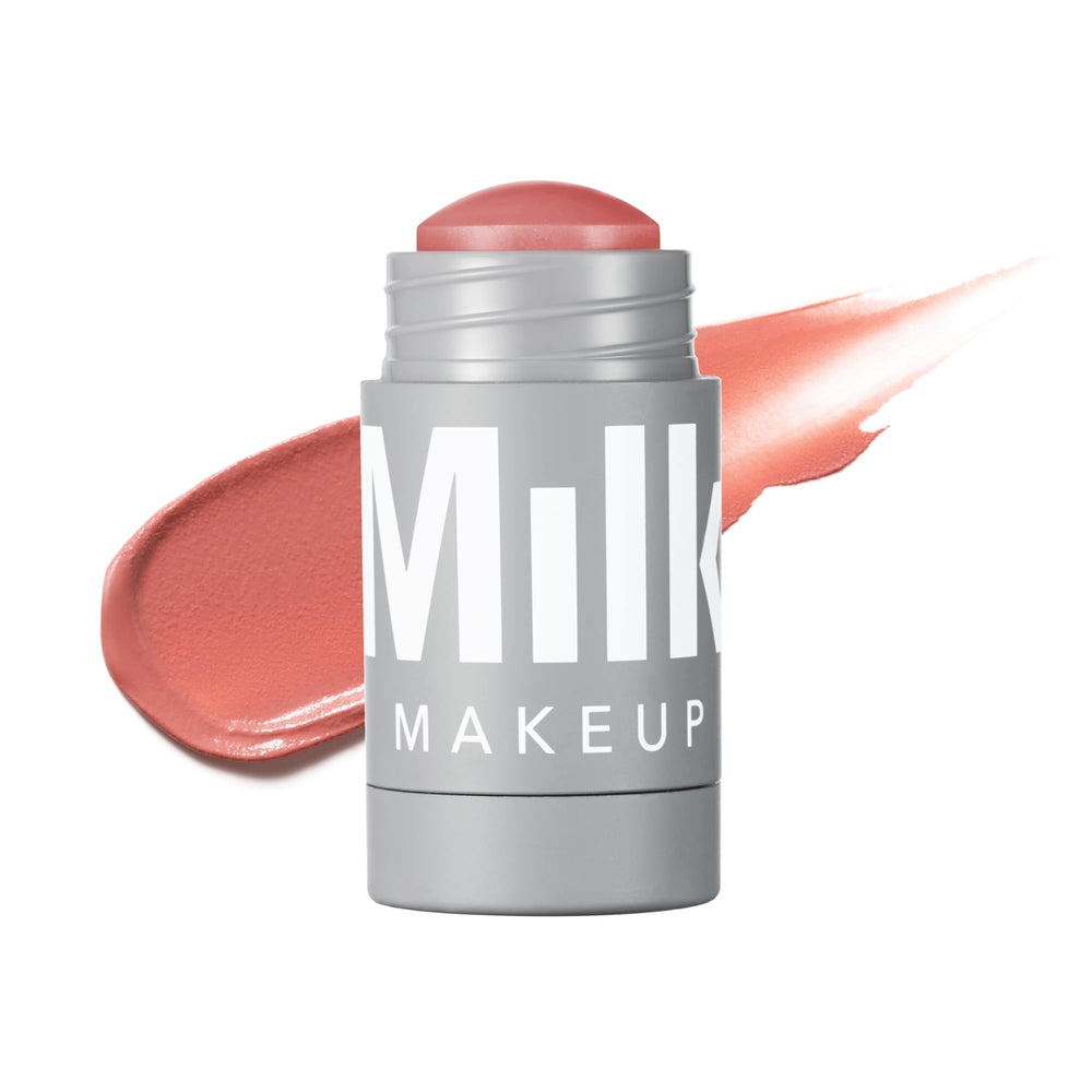 Milk Makeup front packaging showing stick and shade — clear product ID and convenience