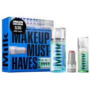 Milk Makeup front packaging showing mini trio and travel convenience