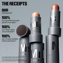 Milk Makeup Quick Sculpt swatch on forearm revealing cool-toned medium shade