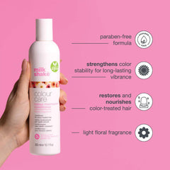 milk_shake label and pump detail highlighting clean-beauty benefits