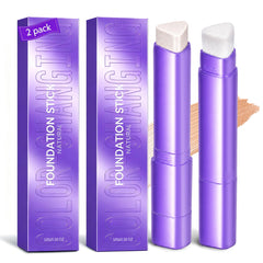 MilkySeoul foundation stick front packaging showing compact design and brand