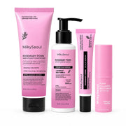 MilkySeoul front packaging showing full Rosemary PDRN hair and balm set for complete care