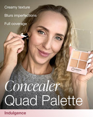 Mineral Fusion creamy concealer texture close-up showing smooth blendability and hydration