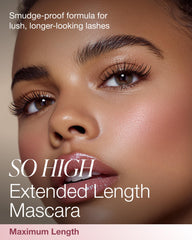 Mineral Fusion open wand brush demonstrating precise applicator for defined lashes