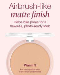 Mineral Fusion swatch on forearm demonstrating Warm 3 blendable coverage and matte finish