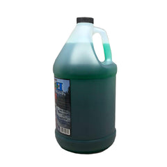 Miracle II gallon beside a water bottle to show scale and value of the 128-ounce container
