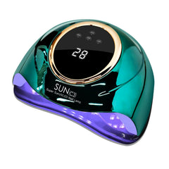 MIRAGE LAYON front view showing sleek lamp and curing space benefit fast drying