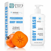Mirai bottle front view showing clean packaging and odor-targeting benefit