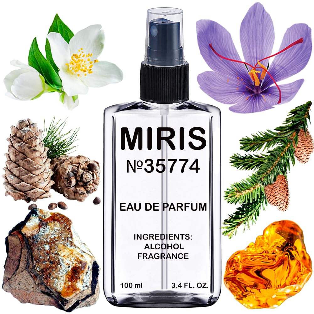 MIRIS front bottle view showing compact spray bottle and clear branding benefit convenience