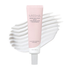 MISSHA front tube showing product branding and SPF 40 protection benefit