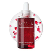 MISSHA bottle front packaging showing elegant label and compact size