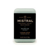 Mistral front packaging showing elegant label and clean design benefits presentation