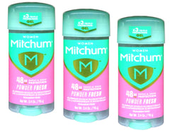 Mitchum sticks with travel items size comparison for portability benefit