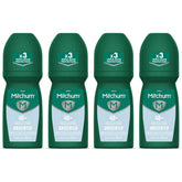 Mitchum roll-on front packaging showing unscented label and size benefit