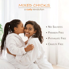 Mixed Chicks creamy texture close-up showing smooth slip for detangling